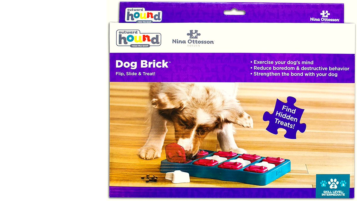 smartpet0's tweet photo. Outward Hound Nina Ottosson Dog Brick Interactive Treat Puzzle Dog Toy, Intermediate

-49% $13.99
List Price: $27.49 

buy link:https://t.co/DcN3eIWBbH

#BookLoversDay #Monaco #tippingpoint #tuesdayvibe #dog #toys https://t.co/NEiRjF2PXV