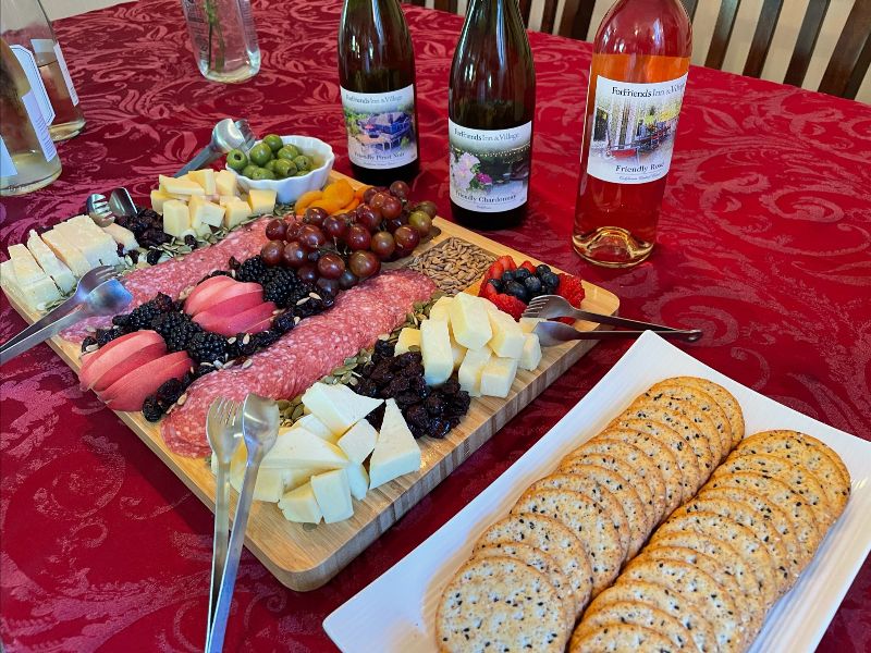 ForFriendsInn's tweet image. 🍷 Say Hello to Friendly Pinot, Rose, and Chardonnay - Our line of 'Friendly' wines is growing!  Available exclusively at ForFriends Inn &amp;amp; Village. mailchi.mp/e23f1c8b2829/s…