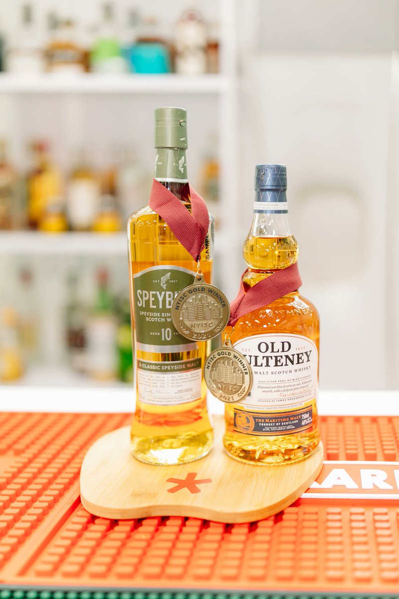 Spotlight on two of our 2021 NYISC Gold Medal Winners, Speyside Single Malt Scotch Whisky and Old Pulteney Single Malt Scotch Whisky. 

#whiskey #singlemalt #whiskeygram #nysic #whiskeylover