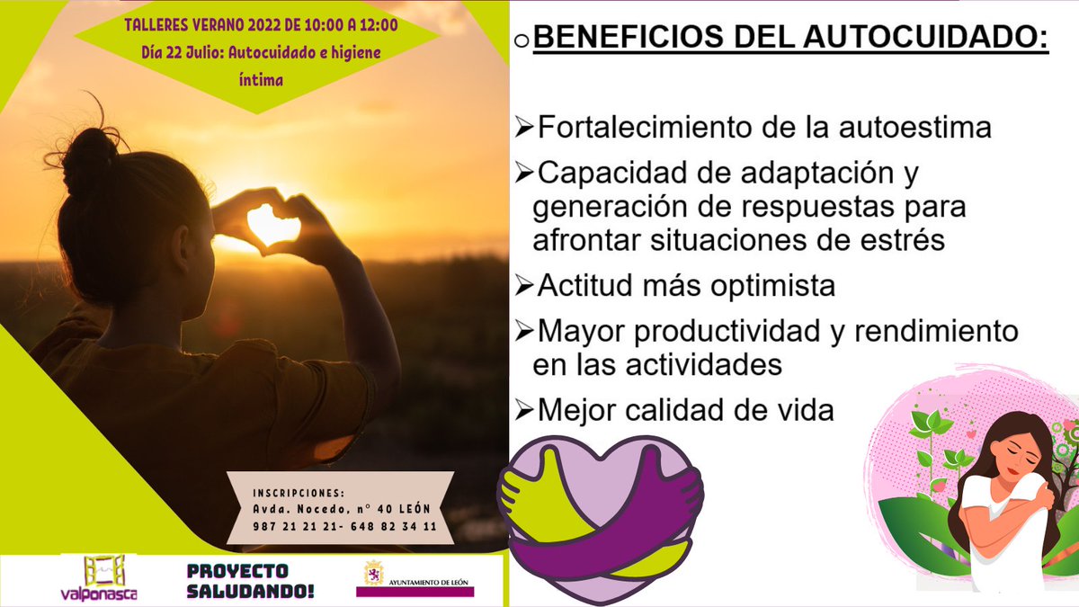 avalponasca's tweet photo. El pasado mes de julio dentro del #PROYECTOSALUDANDO hemos disfrutado de un taller sobre el Autocuidado y la Higiene Intima de la mano de Andrea.
Gracias al @LeonAyto
#Valponasca
#AbriendoCaminos #ForjandoSueños
#TodosSomosMornese
#higieneintima
#autocuidado
#selfcare https://t.co/27cuNG8V0g