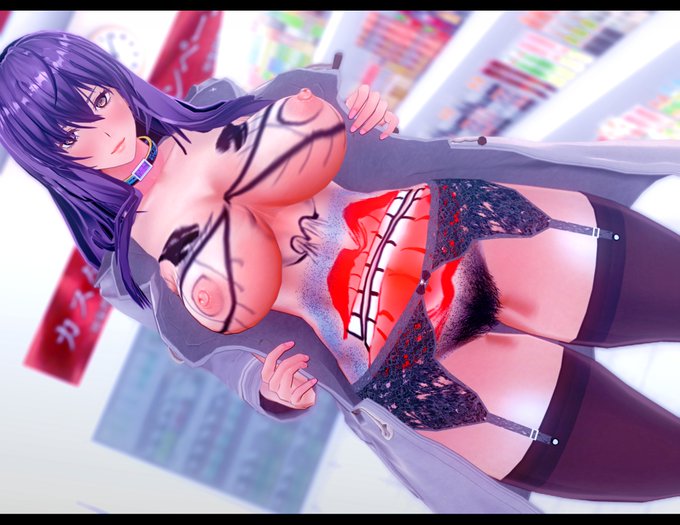 ボディペイント…! 