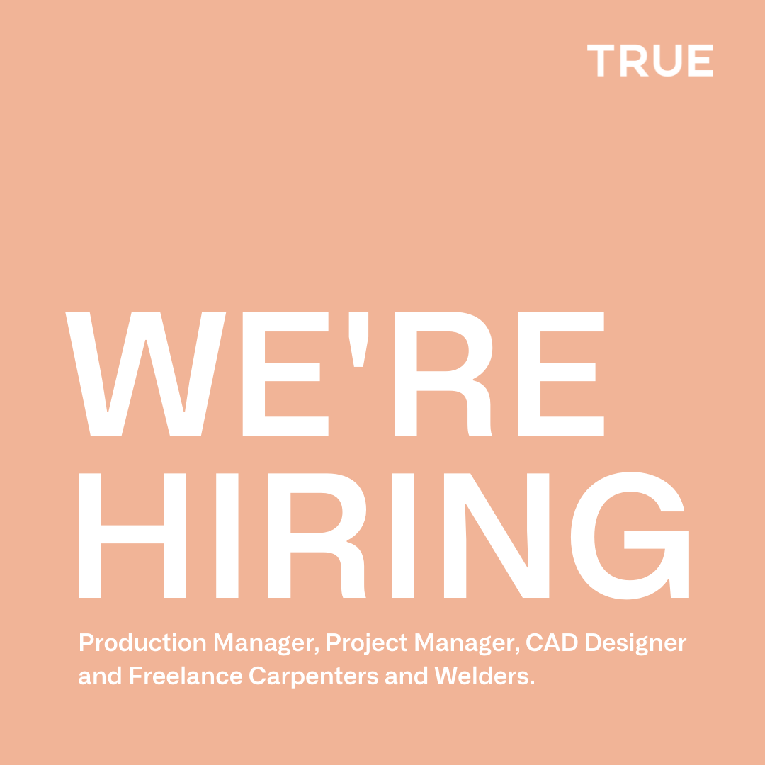 truestagingltd's tweet photo. It's been a busy 2022 so far at True and we're on the hunt for some brilliant new people to join the team. Get in touch if you're a Production Manager, Project Manager, CAD Designer, freelance carpenters and 
freelance welders.Drop us a line at jobs@truestaging.co.uk.

#setbuild https://t.co/MeP27cVB0f