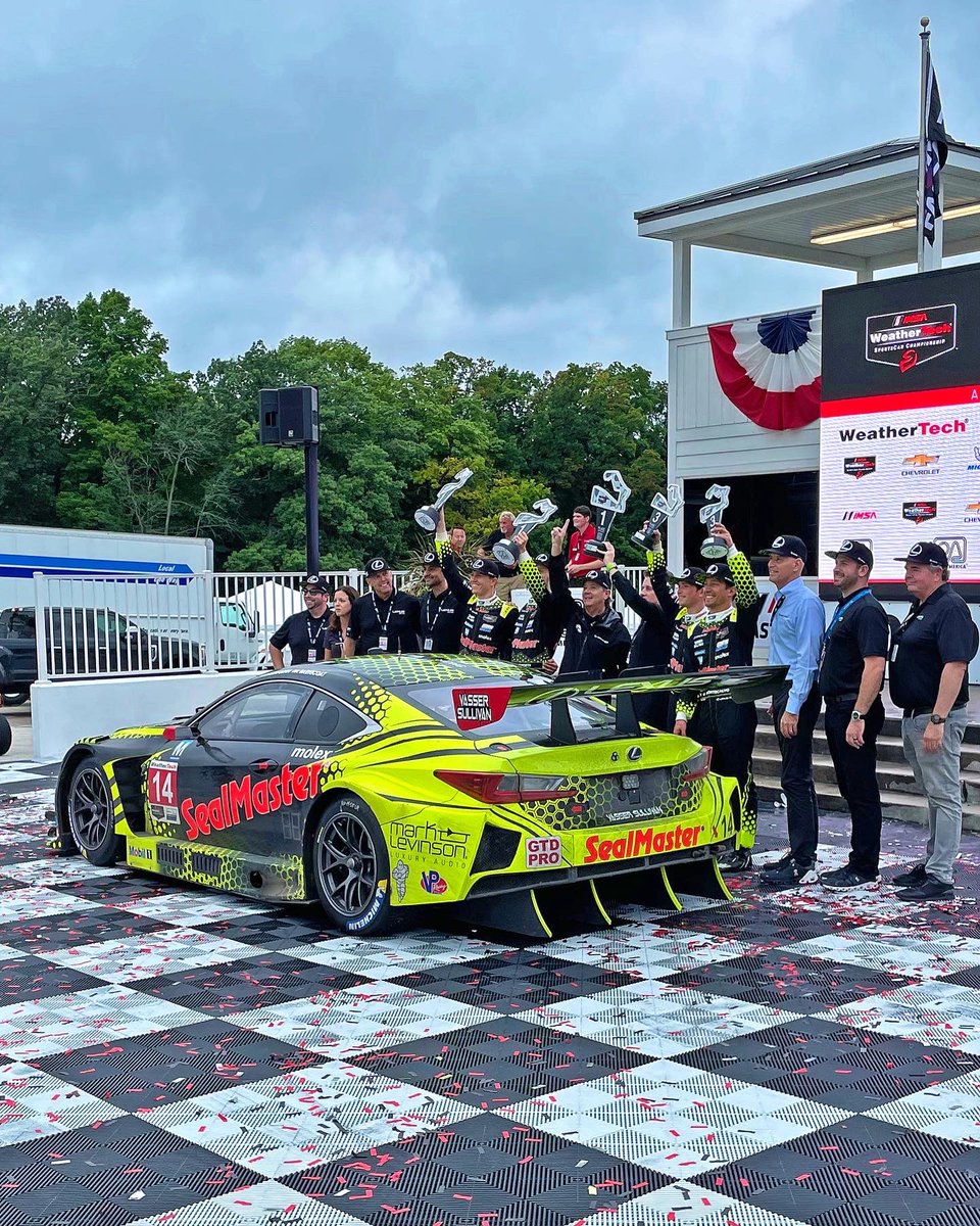 RoccoLaudizio's tweet photo. What a great weekend hanging out with @jimmyvasser and the @vassersullivan  racing team. They qualified 1st and then won the race. Great job guys!🏁1️⃣
#love #designjukie #imsa #roadamerica #slickracing  #lexusracing #team #1️ @slickdesignusa https://t.co/EkCVXXk7GP