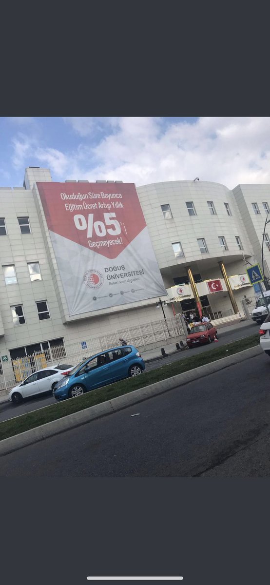 Geleceğin doğuşuna sahip çık (!)
<a href="/DogusUniv/">Doğuş Üniversitesi (DOU)</a> 
#dogusunisozunutut