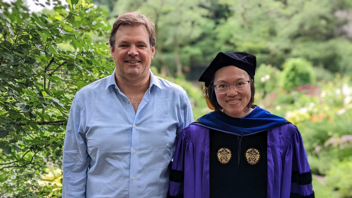 We celebrated <a href="/brittanytrang/">Brittany Trang</a>'s successful Ph.D. defense! Brittany developed a PFAS degradation method and studied the mechanism. Not only a talented scientist, Brittany is also an incredible science communicator. She will join <a href="/statnews/">STAT</a> later this month as a science journalist.
