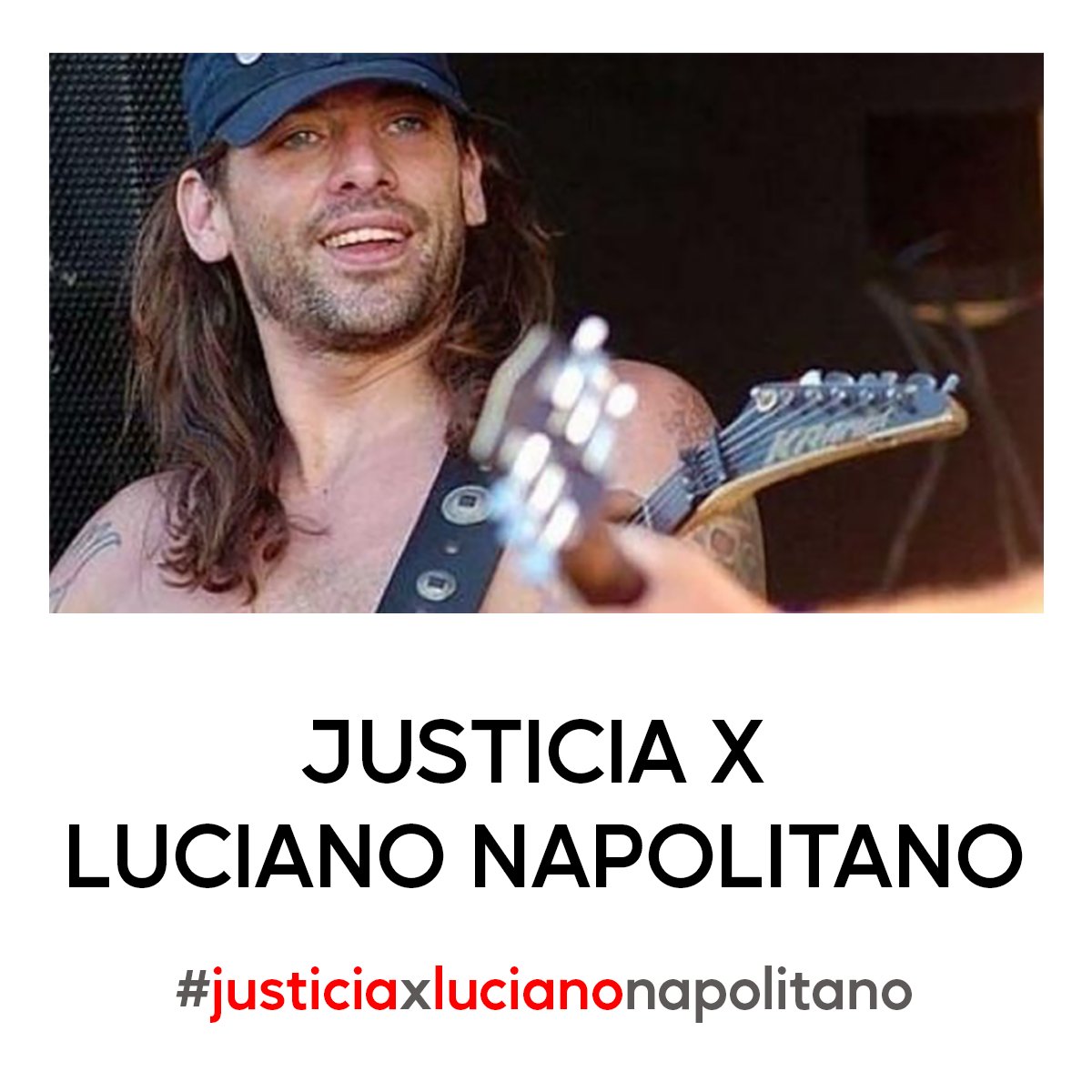 hijodepappo's tweet photo. Reclamamos Justicia x Luciano Napolitano, el hijo de Pappo.

Estamos ante un caso más de falsas denuncias de una mujer contra un hombre. Luciano lleva preso más de un año.

#JusticiaxLuciano #JusticiaxLucianoNapolitano #elhijodepappo #pappo #lucianonapolitano #hijodepappo https://t.co/9eVi1N87KG