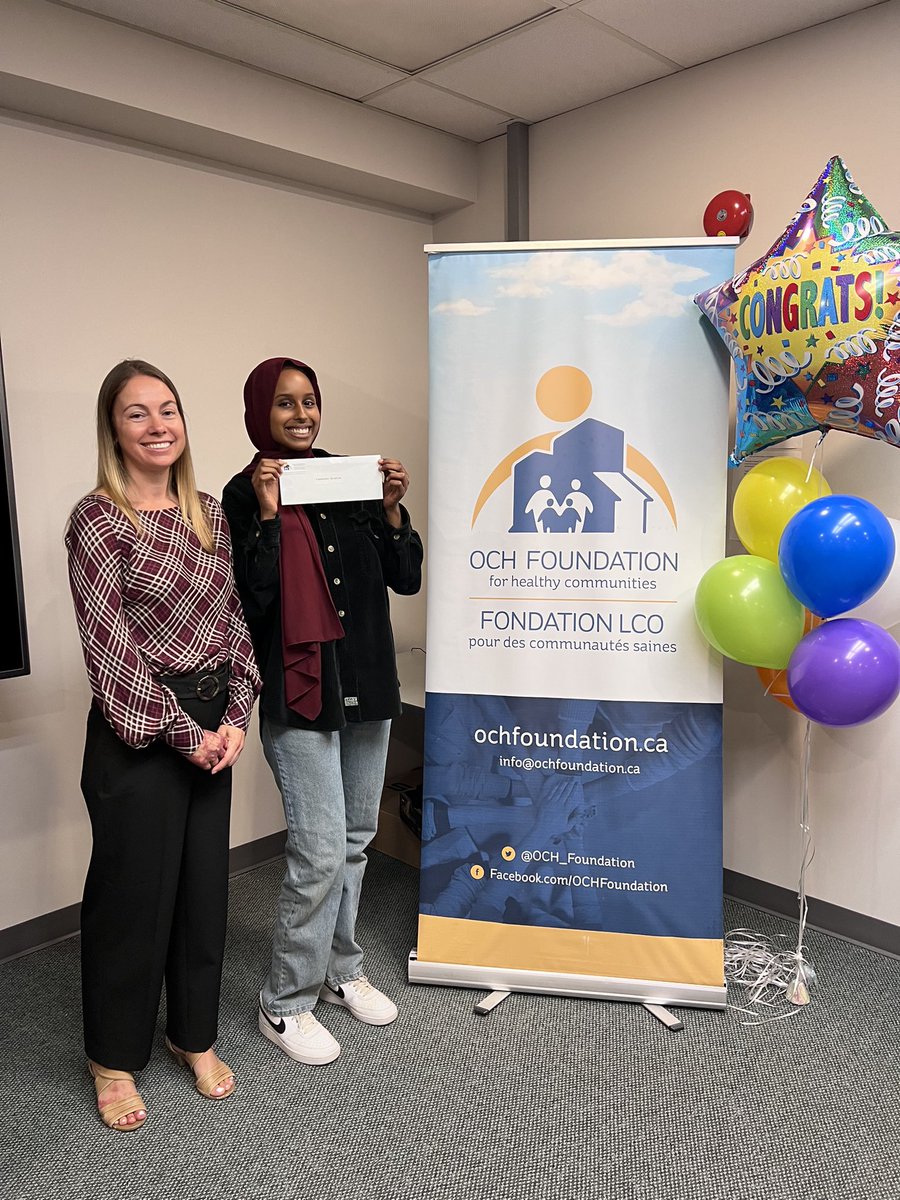 OCH_Foundation's tweet photo. Thank you @cibc for your generous donation to our #InspiredByLearning bursary program. This year, we gave out 20 bursaries of a $1,000 each to individuals in our @OCH_LCO #communities pursuing their post-secondary dreams. https://t.co/xnrwCxqon9