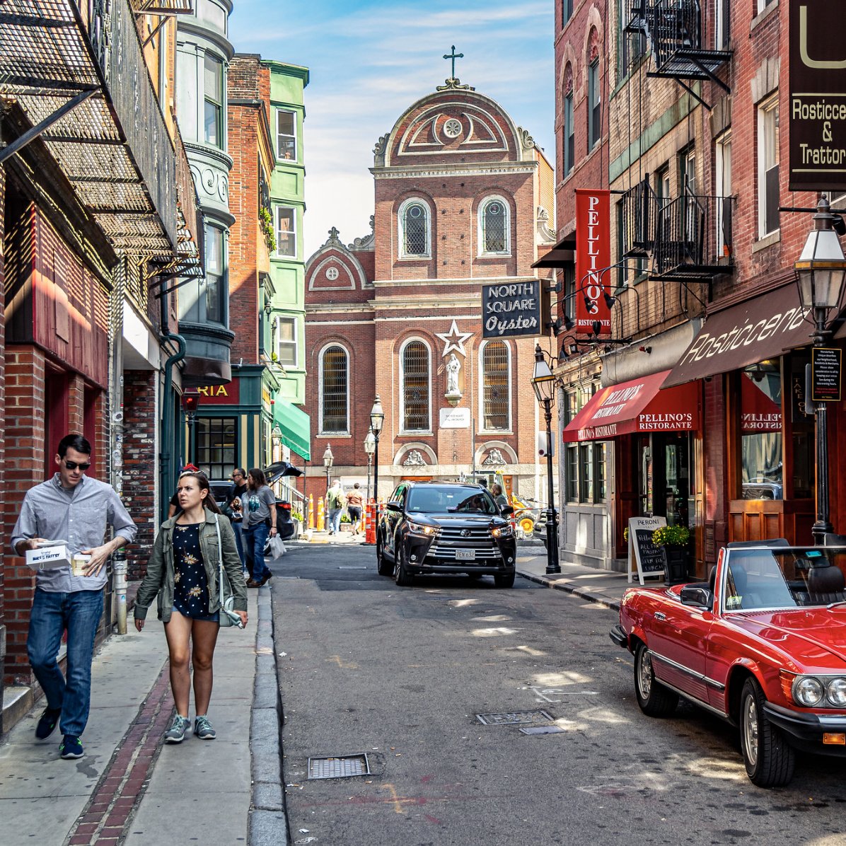 AIgenerated street transformations on Twitter "Prince Street (Boston