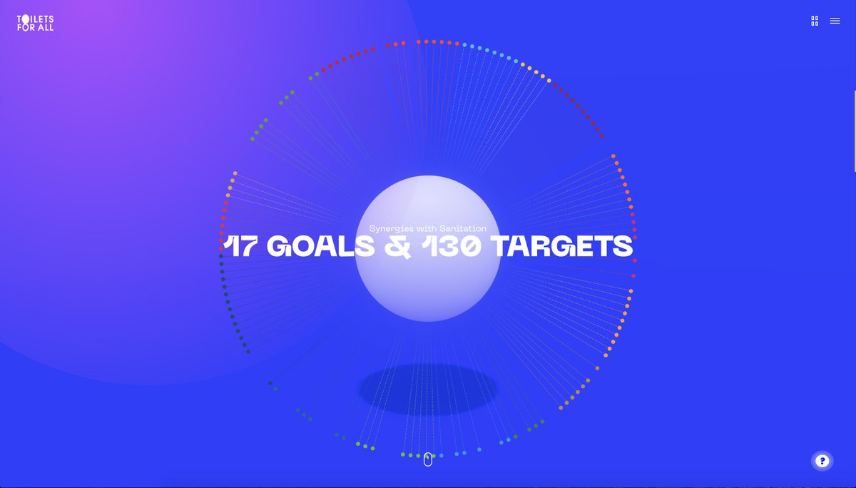 CommArts's tweet photo. WEBPicks: @NUEVAZRH’s site transforms the University College London’s study on sanitation into an approachable digital experience for Toilets4All. https://t.co/OjW7GXHD78 https://t.co/aEzslEN1xc