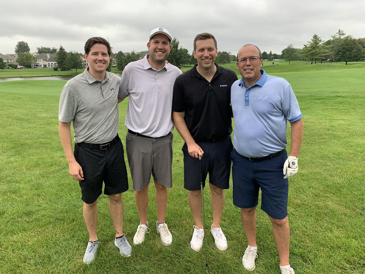 Congrats to our winning foursome from Sikitch, thank you for the support!