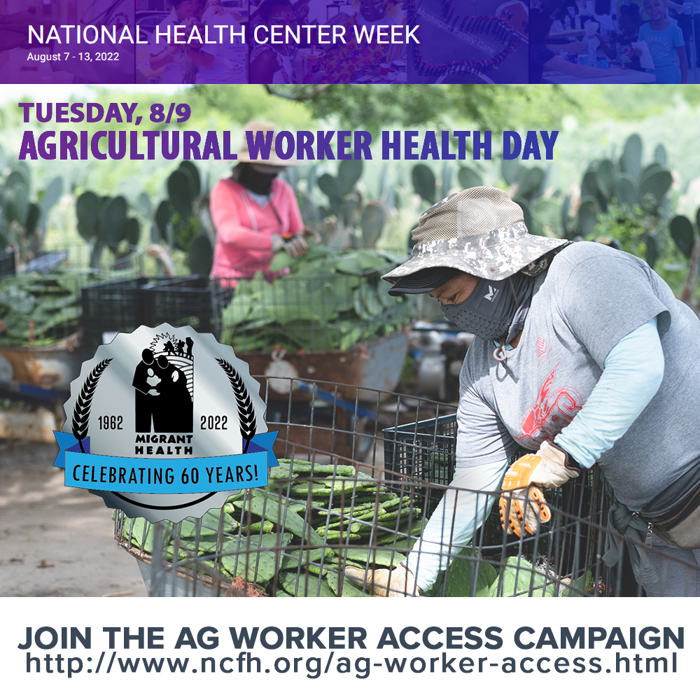 Whiteside_CHC's tweet photo. As we celebrate America’s ag workers, their vital contribution to our country &amp; the 60th Anniversary of the Migrant Health Program, help us keep #AgWorkerAccess to quality healthcare a priority! https://t.co/IriZ1ObhjT #MigrantHealth60 #NHCW22 #ValueCHCs" https://t.co/Ack8JK585t