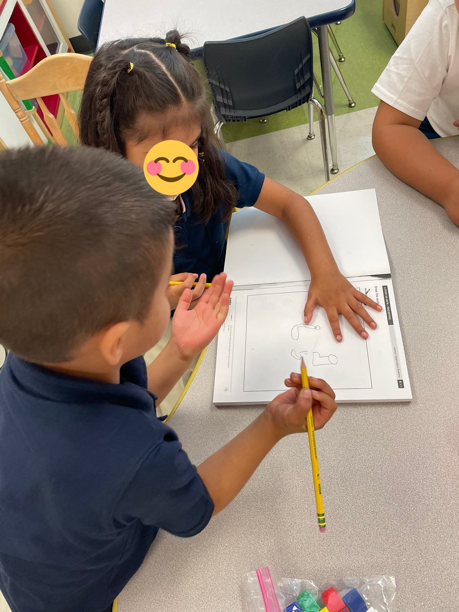 MsPineros's tweet photo. Kinder ROCKED their EUREKA Lesson 1! ✨⭐️ Ms. San Juanita’s students were able to draw two items that were exactly the same or not exactly the same! They are MATH STARS! 🎖@DES_Hornets 🐝@GISDTLD @gisdnews #GISDMathRocks @KathyPiland @jrhymes2002 https://t.co/9uJlzXYedx