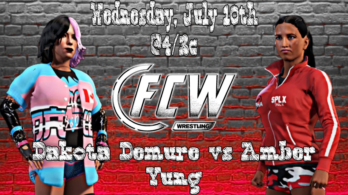 FCW_CAW's tweet photo. 💥Lucha America vs The Walker Brothers 
💥Dakota Demure vs Amber Yung 
💥We Hear From Max Maximus After Loss To Nick Black 
💥RJ Kidd vs Brandon Ace Quest For Gold Tournament First Round Match @ https://t.co/9NYN61MAQK
