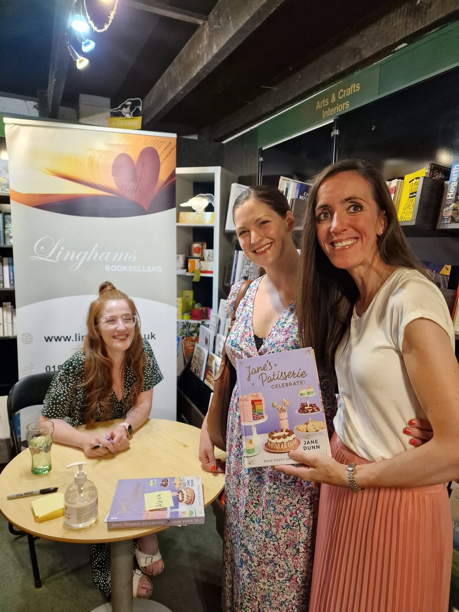 LinghamsBooks's tweet photo. Thank you #baking fans for filling our shop to the rafters! #sellout @janespatisserie super night! Signed books available @EburyPublishing @alicefking https://t.co/CAU76NrxXe