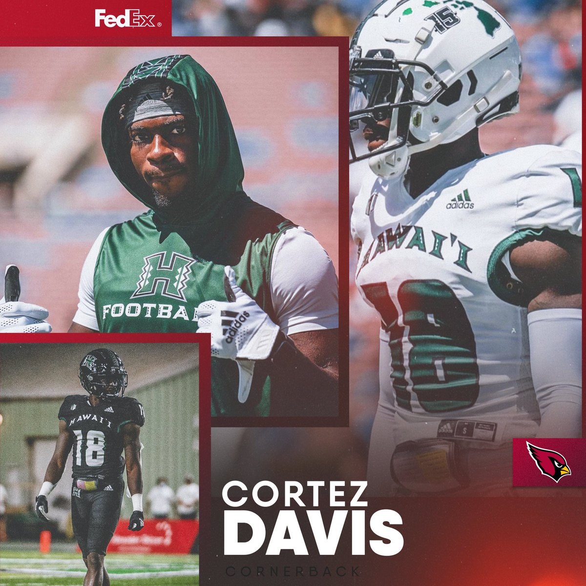 We have signed CB Cortez Davis.