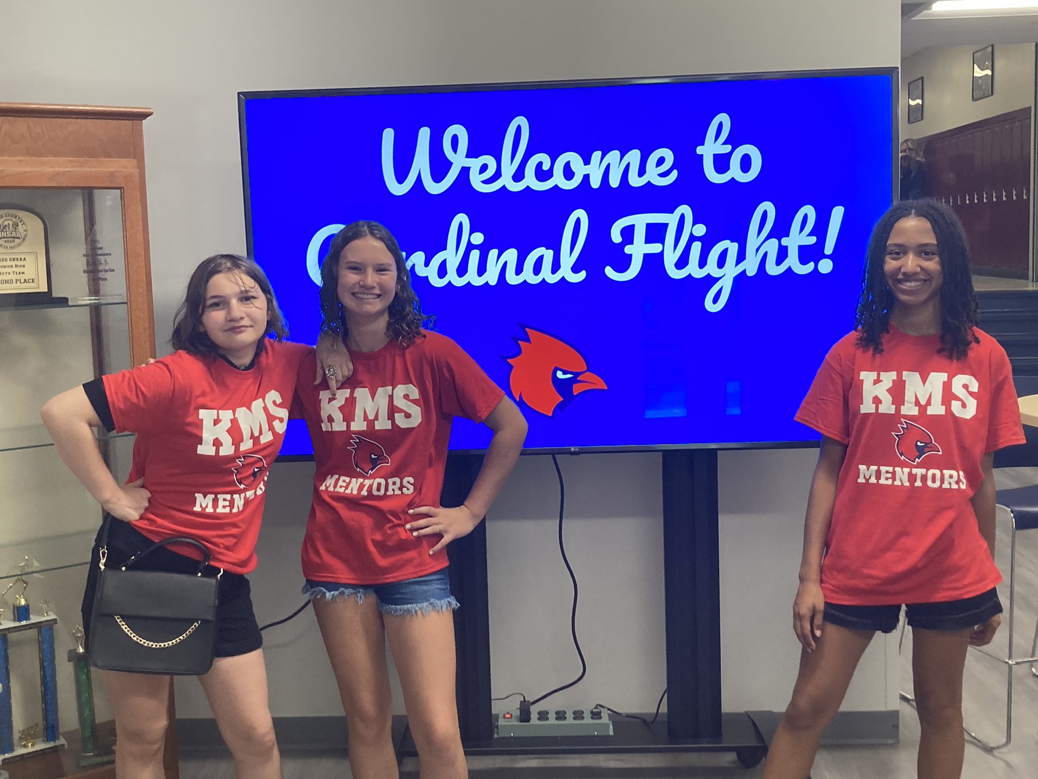 Greg Garris on Twitter "It’s Cardinal Flight at KMS! Love having the