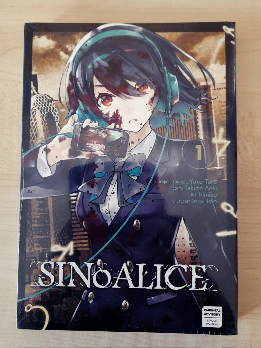 My copy of the first volume of SINoALICE finally arrived!!
(*immediately jumps to find the coolest page of Snow White*) 🥰✨️✨️ 