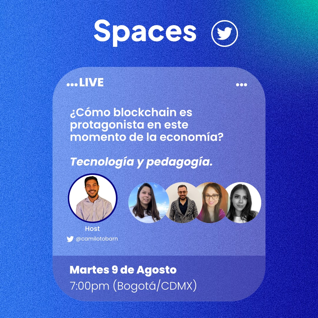 aleinweb3's tweet photo. En un rato más nos escuchamos en este Spaces con los amigos de @FridomFinance , no olvides activar tu recordatorio ⏰ ⏰ 
https://t.co/SCq3n4NMW7 https://t.co/hiHYYxeSWE