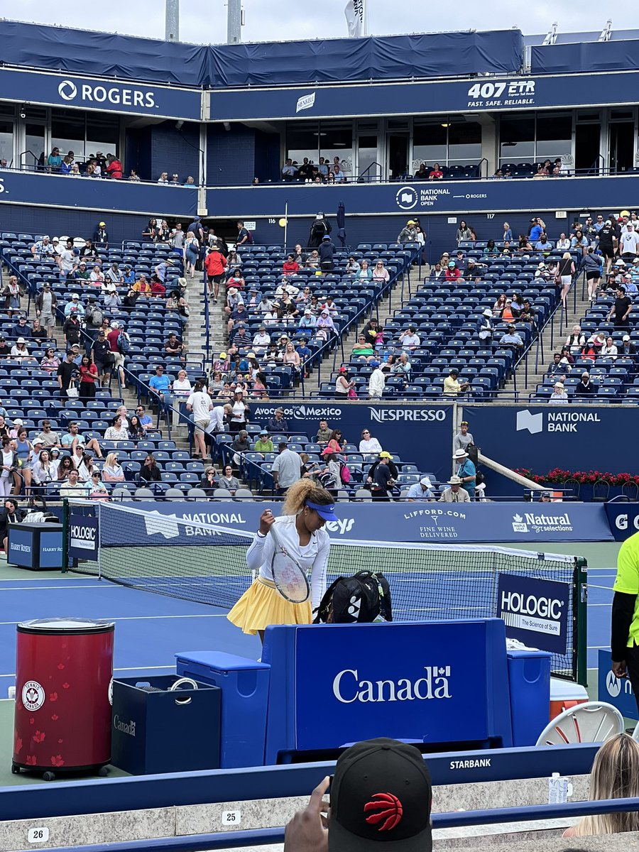 Naomi Osaka just retired mid-match