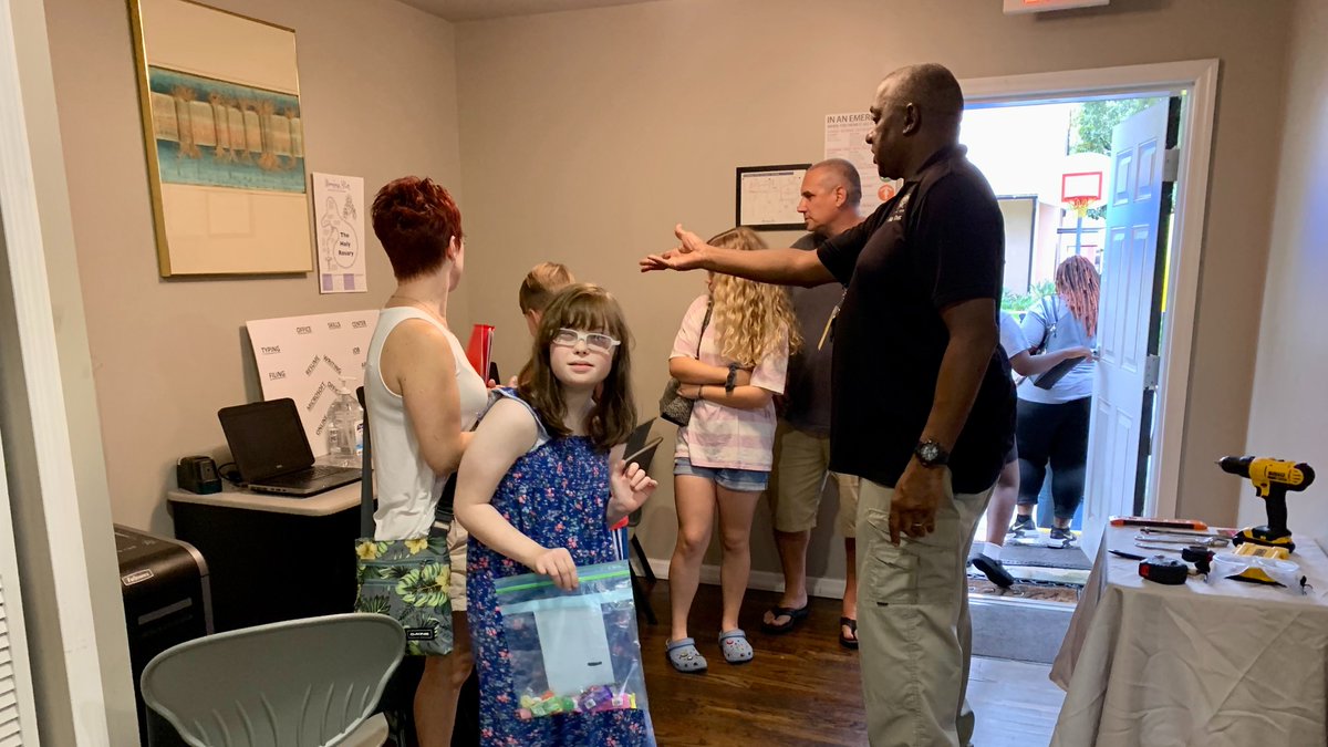 MSCatholicOrl's tweet photo. We were so happy to welcome all our students and families back to campus today for Meet the Teacher! Looking forward to the First Day of School tomorrow! https://t.co/bByj2PK4bf