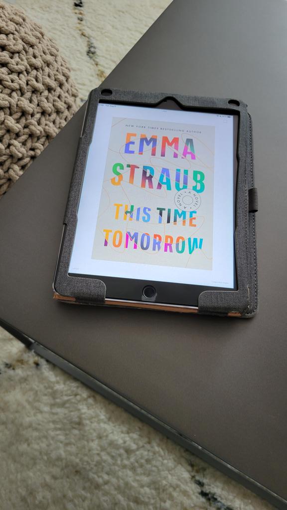 PRproToronto's tweet photo. A fun twist on the traditional time travel novel by @emmastraub. Add it to your reading list. 📚 https://t.co/797kuHLqru