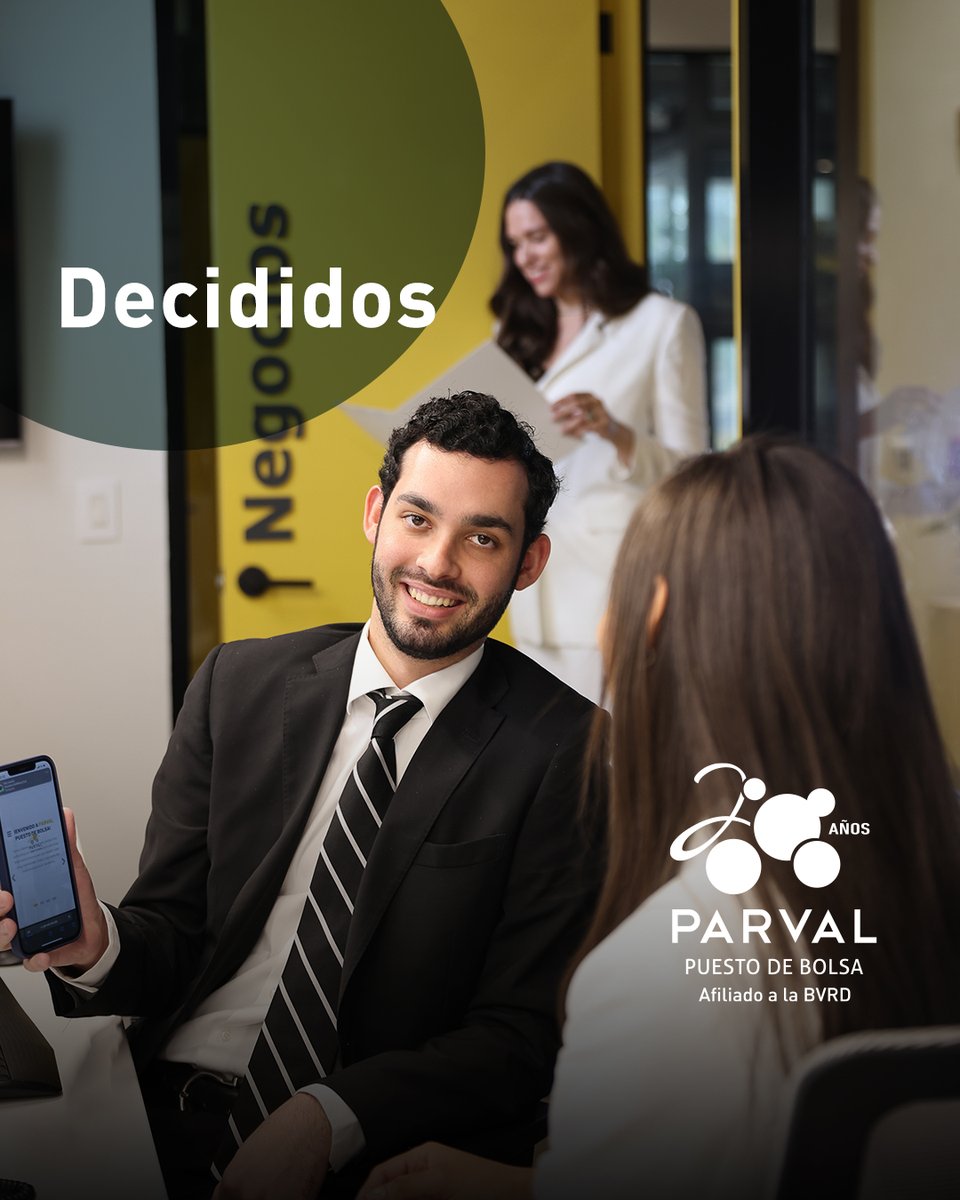 Parval_RD's tweet photo. Con una trayectoria de 20 años en el mercado de valores de la República Dominicana, estamos DECIDIDOS a enriquecer tu conocimiento y ofrecerte un servicio personalizado y cercano.

📲Link en nuestro perfil
📩info@parval.com.do

#ParvalRD #Parval20Años #NuestrosValores https://t.co/k7rpKMAUVz