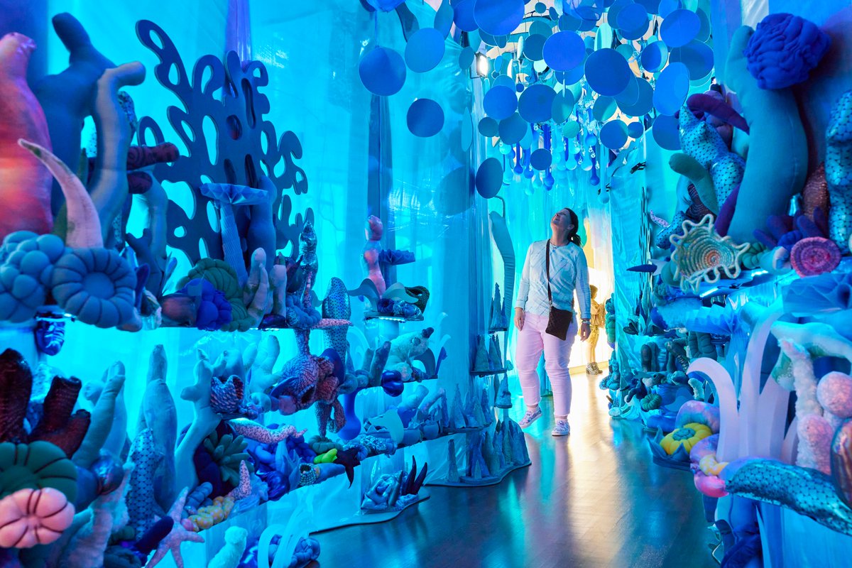 fjjma's tweet image. Happy Move-In Week OU Freshmen! 

Parents, stop by the museum if you need a break from moving. SYNESTHESIA is open for all ages, we have a pop-up shop selling artist-made products, and we have A/C. Did we mention we're free? 

#OUMoveIn22 #OUFamily