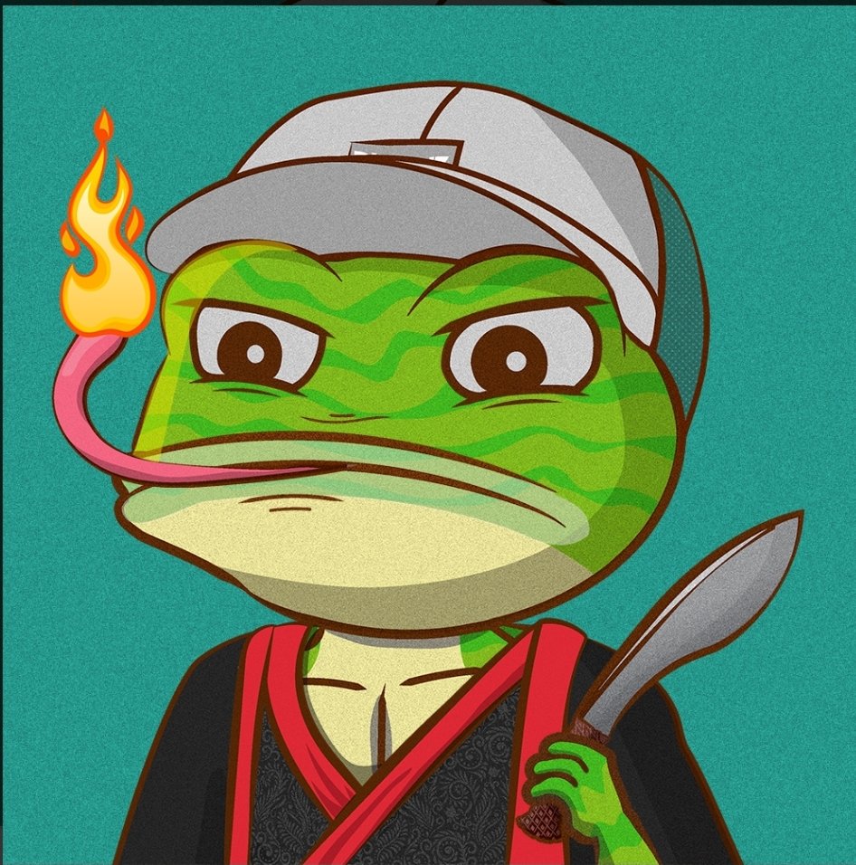 Got my 4th <a href="/ThePlagueNFT/">The Plague Of Frogs 🐸</a> . ☺️☺️☺️
