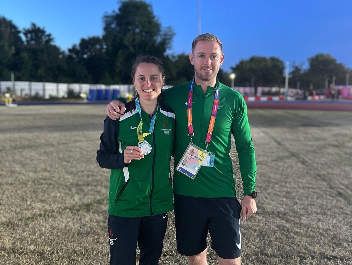 Birmingham you were special 🙌@birminghamcg22. Fantastic to be a part of @GoTeamNI & see our athletes achieve success @BethanyFirth2 @kateoc2000 @ciaramageean. Well done to all @AthleticsNI @SportNINet
