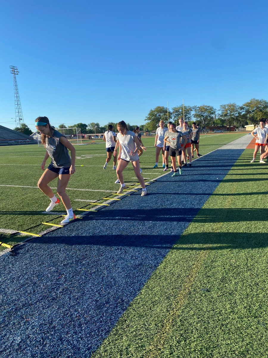 MidlandWSoccer's tweet photo. The girls are hard at work and getting better every day!  Can't wait for games to start! https://t.co/SBtOT4XLxi