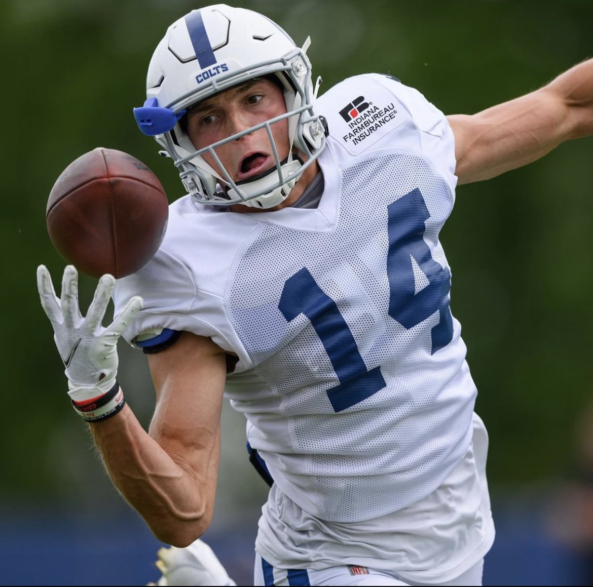 UCBarstool's tweet image. Leaked Colts Depth Chart has Alec Pierce as WR1 👀