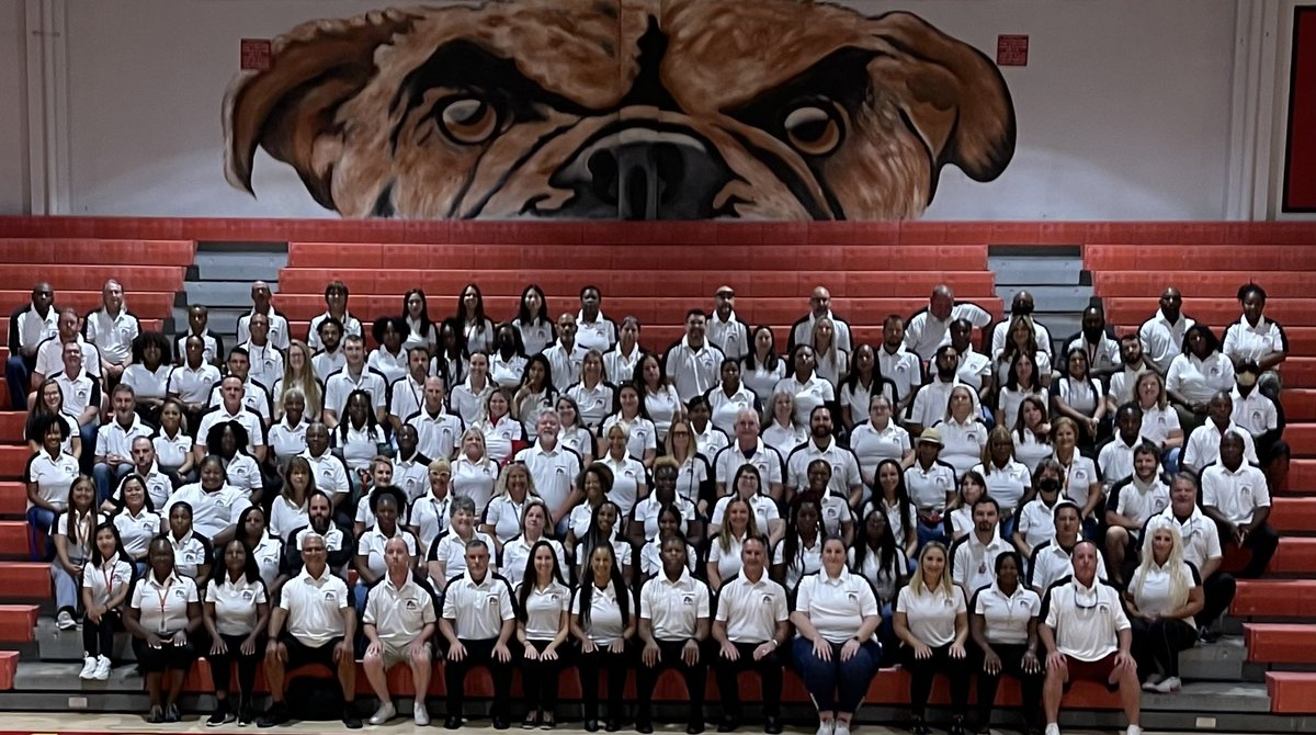 Patty Brown (@bcpsdirector) on Twitter photo A hot breakfast, drum line, cheerleaders, a red carpet, new shirt, gifts, music, and entertainment is how SBHS welcomes teachers and staff back. And everyone LETTERED! They earned the B! I love this family! Yes! We Can! We are…#SOUTHBROWARD!❤️💛<a href="/AlanStraussbcps/">Alan Strauss</a> <a href="/SBHSBulldogAth/">South Broward Athletics</a> A hot breakfast, drum line, cheerleaders, a red carpet, new shirt, gifts, music, and entertainment is how SBHS welcomes teachers and staff back. And everyone LETTERED! They earned the B! I love this family! Yes! We Can! We are…#SOUTHBROWARD!❤️💛<a href="/AlanStraussbcps/">Alan Strauss</a> <a href="/SBHSBulldogAth/">South Broward Athletics</a>