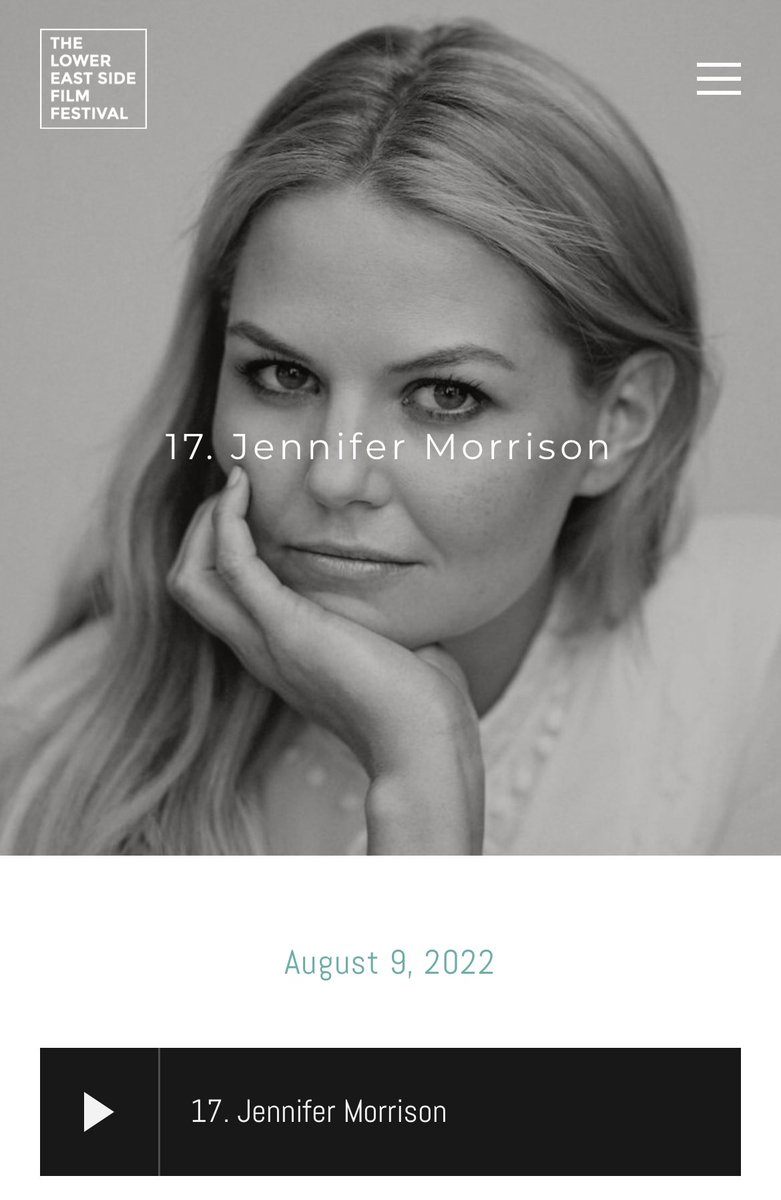 AllAboutJMo's tweet photo. 🎙 Check out the new @jenmorrisonlive podcast with LESFF. Jen chats directing Euphoria, what she learned acting on TV &amp; carving her own path to making her first feature

Spotify🔗 https://t.co/g8Hhp5jC81

Apple🔗 https://t.co/rb2Fk7yRbi

#JenniferMorrison #LESFF https://t.co/Y8VE8jE8HD