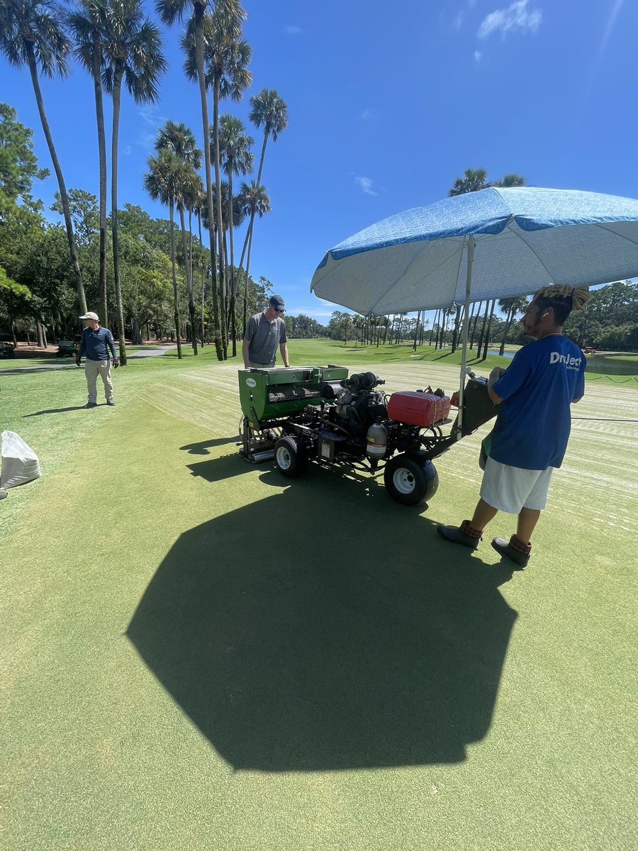 Chase_DryJect's tweet photo. Finished up with @TPCSawgrass today, our 3rd visit of the year!
2 directions on greens each visit!
Thank you for your support & belief in the #DryJectDifference
@FESbarro
@AZTurfDawg https://t.co/mLxJF3iJqa