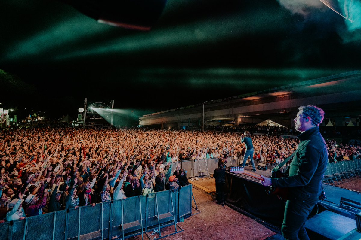 Thank you Ronquières Festival, Belgium for the warm welcome! We loved being back in Belgium again after a long time. Thanks to everyone at @ronquieres for having us and to you all for singing loudly. It was a great night. Hope you’re all well and lots of love from us. SP.x