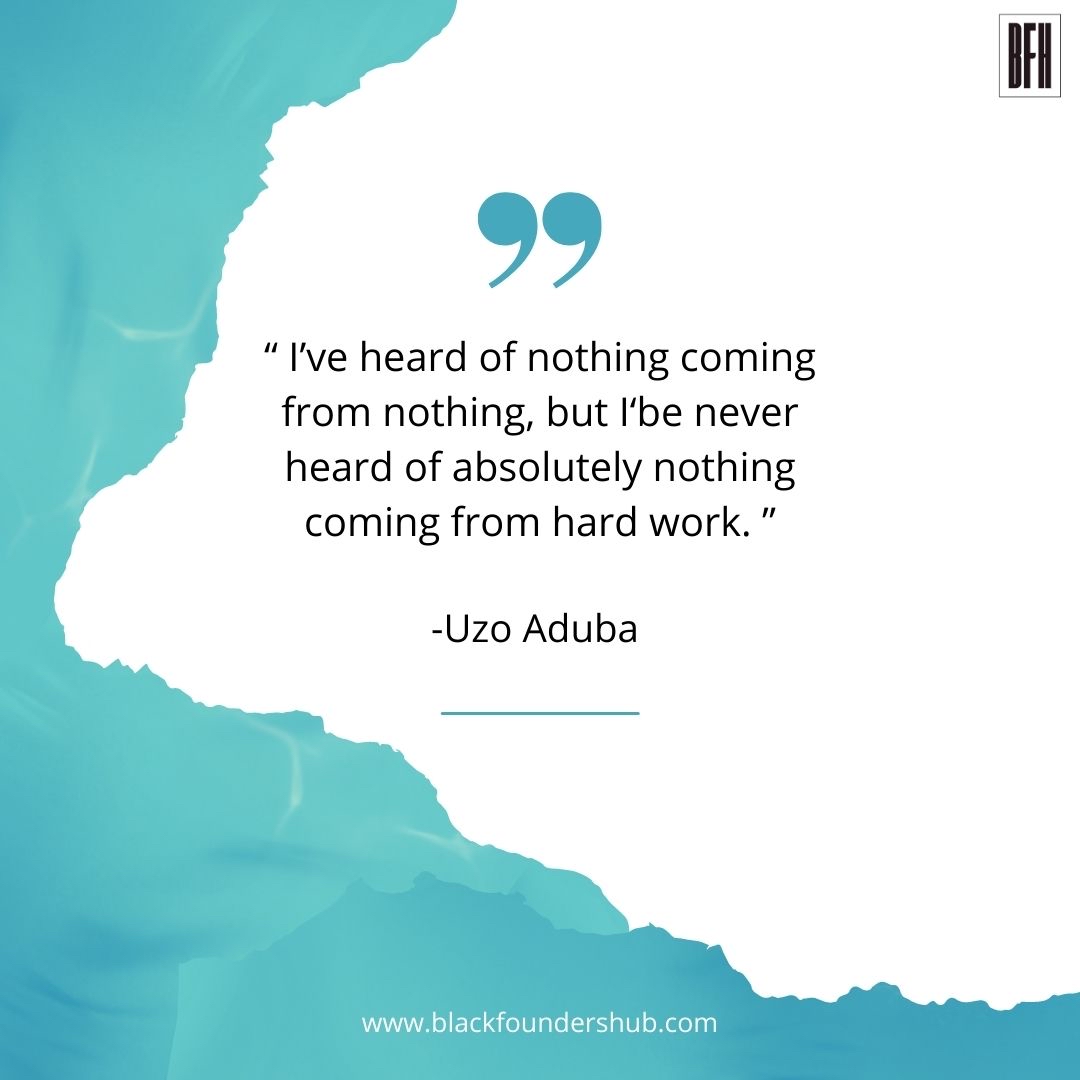 “ I’ve heard of nothing coming from nothing, but I‘be never heard of absolutely nothing coming from hard work. ”

-Uzo Aduba 

#entrepreneursofinstagram #entrepreneurs #entrepreneurlifestyle #entrepreneurslife #entrepreneurgoals #entrepreneurjourney #entrepreneurmind