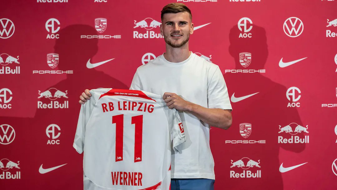 ⚪🔴 OFICIAAAAL 💣✅

TIMO WERNER vuelve a su casa procedente del <a href="/ChelseaGoleador/">Chelsea FC 🏴󠁧󠁢󠁥󠁮󠁧󠁿</a>.

Hace dos veranos lo vendimos por 60M y ahora es nuestro por 20M, gran negocio de la dirección deportiva.

💣💣 FICHAJAZOO!!