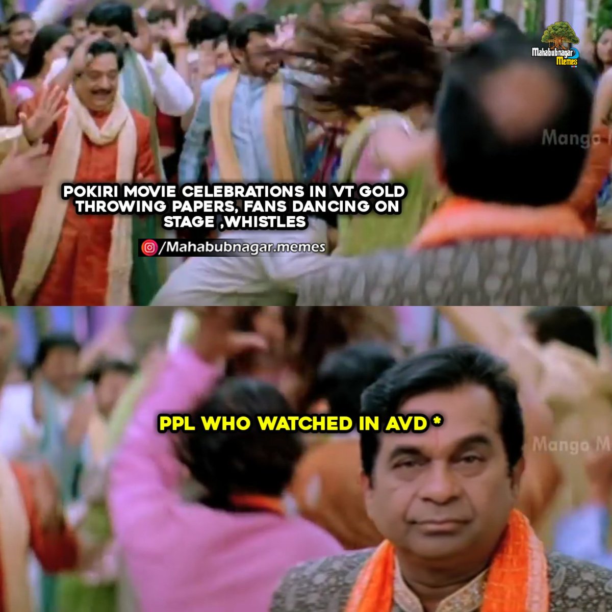 MBNRMemes's tweet photo. Asalu Masssssive Celebrationsss #VTGold loo ๐๐๐
Massive Response & Experience for #PokiriSpecialShow ๐๐ป๐ฅณ๐ฅณ๐ฅณ
#MahabubnagarMemes #MMAug2k22 #Mahabubnagar #MaheshBabu https://t.co/urbBh4bY4o