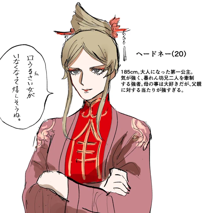 皇帝夫婦の娘 