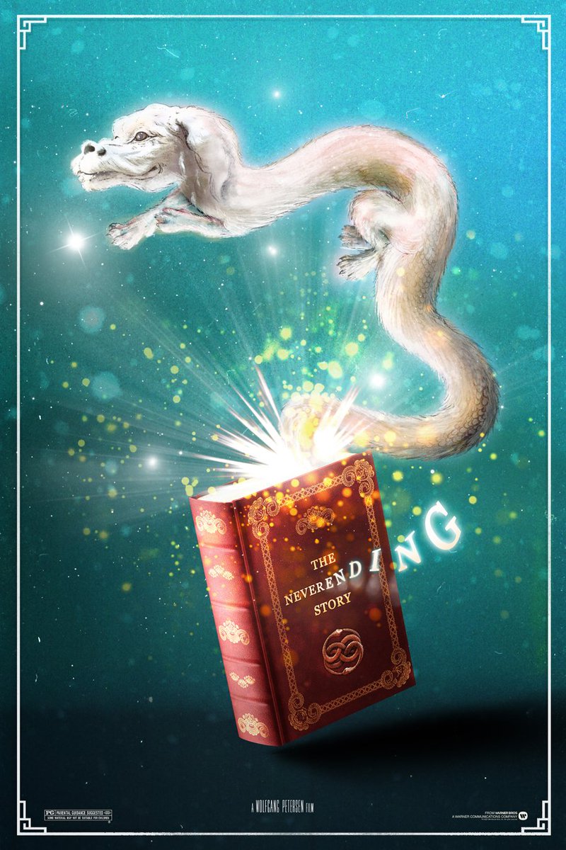 edgar_ascensao's tweet photo. #NeverendingStory has one of the most mythical and desirable creatures of all cinema history.
Here's a movie poster I did for #Mostrart 2022 exhibition in Viana, Portugal. https://t.co/B0eVuL5Ym2