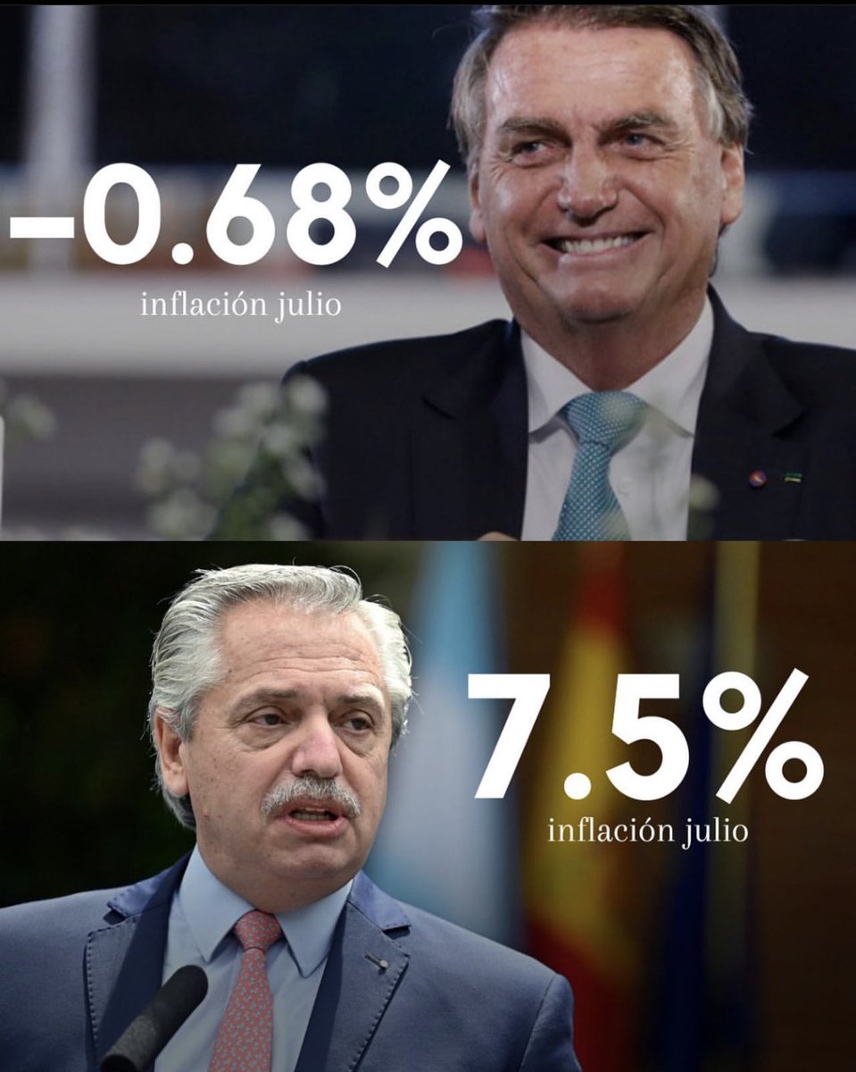 BolsonaroSP's tweet photo. Muito preocupante. Já vejo o êxodo de brasileiros para a Argentina! https://t.co/KuBh61H8OE