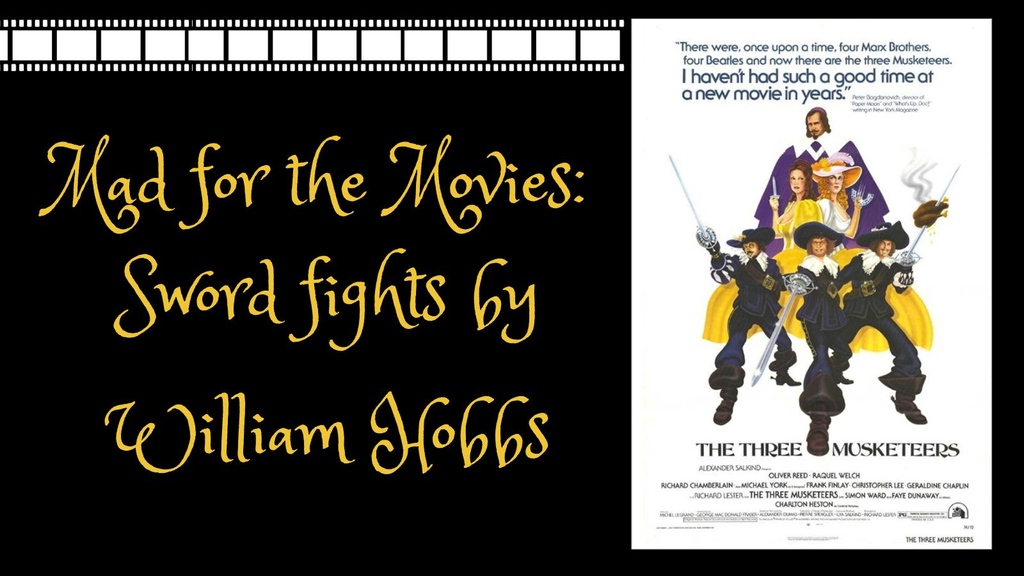 Join us at 6:00 pm tomorrow at West Wyandotte Library for The Three Musketeers for our Mad for the Movies film series. This month's theme is sword fights choreographed by William Hobbs, who makes a cameo in this week's film. See the rest of the films here: l8r.it/r1me