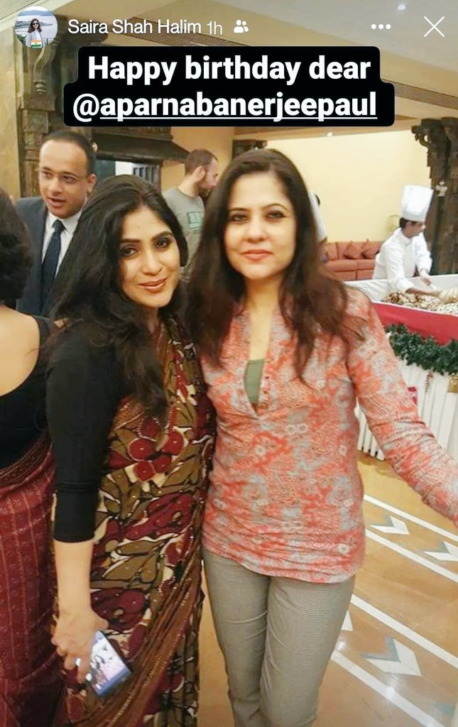 aparnapaul's tweet photo. Thank you for your sweet wishes, dear @sairashahhalim 🤗💖 https://t.co/s3wT0HG76T