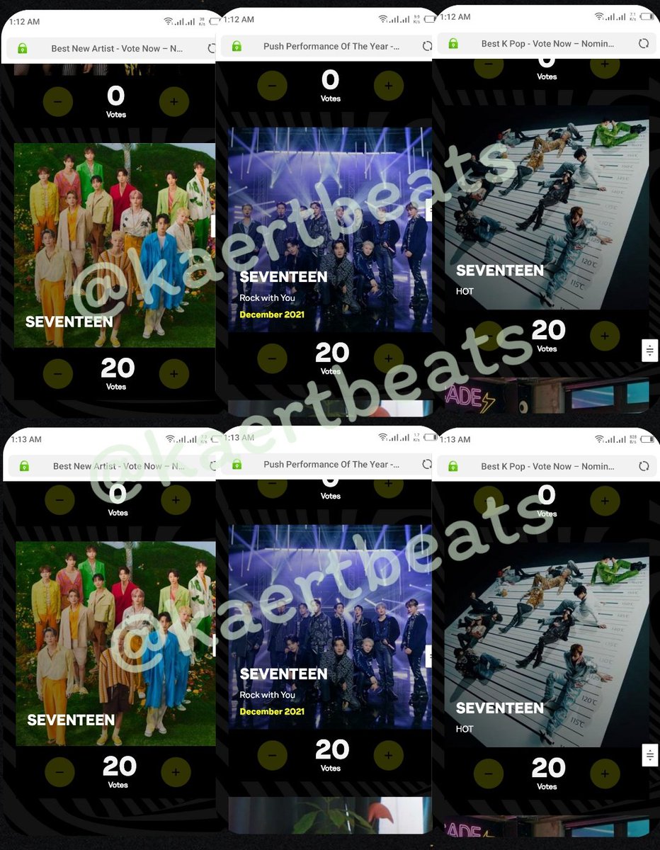 kaertbeats's tweet photo. Congratulations #SEVENTEEN on winning the poll. Here’s the proof of voting. Thank y'all for participating!! (◍•ᴗ•◍)

✅ 160 votes 

#kaertbeatsproofs https://t.co/fgZ190nAa5