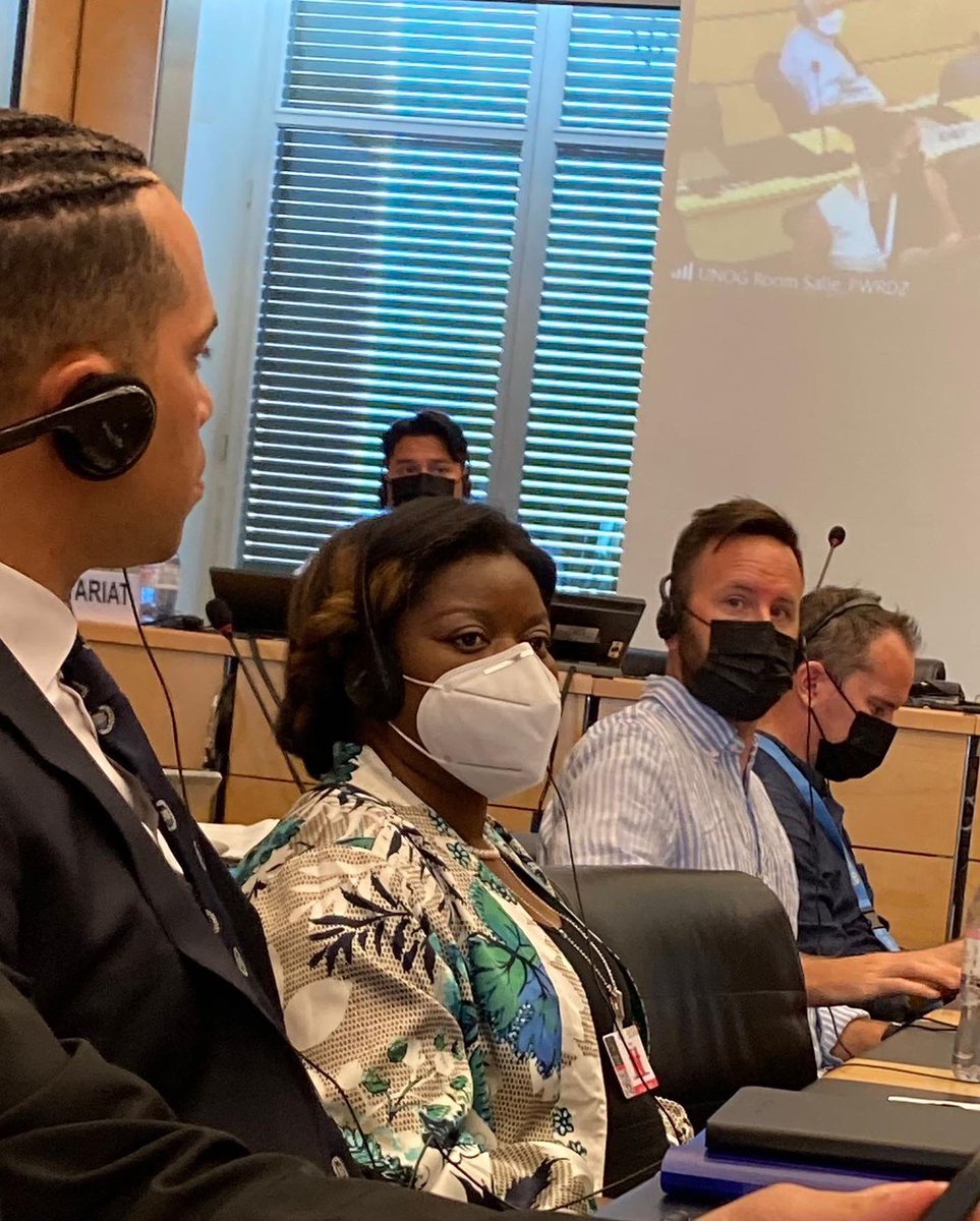 HaitianBridge's tweet photo. Today, Guerline Jozef, co-founder and executive director; &amp; Erik Crew, staff attorney at Haitian Bridge Alliance delivered statements to the United Nations’ Committee on the Elimination of Racial Discrimination (CERD). https://t.co/jmqgo8muSz