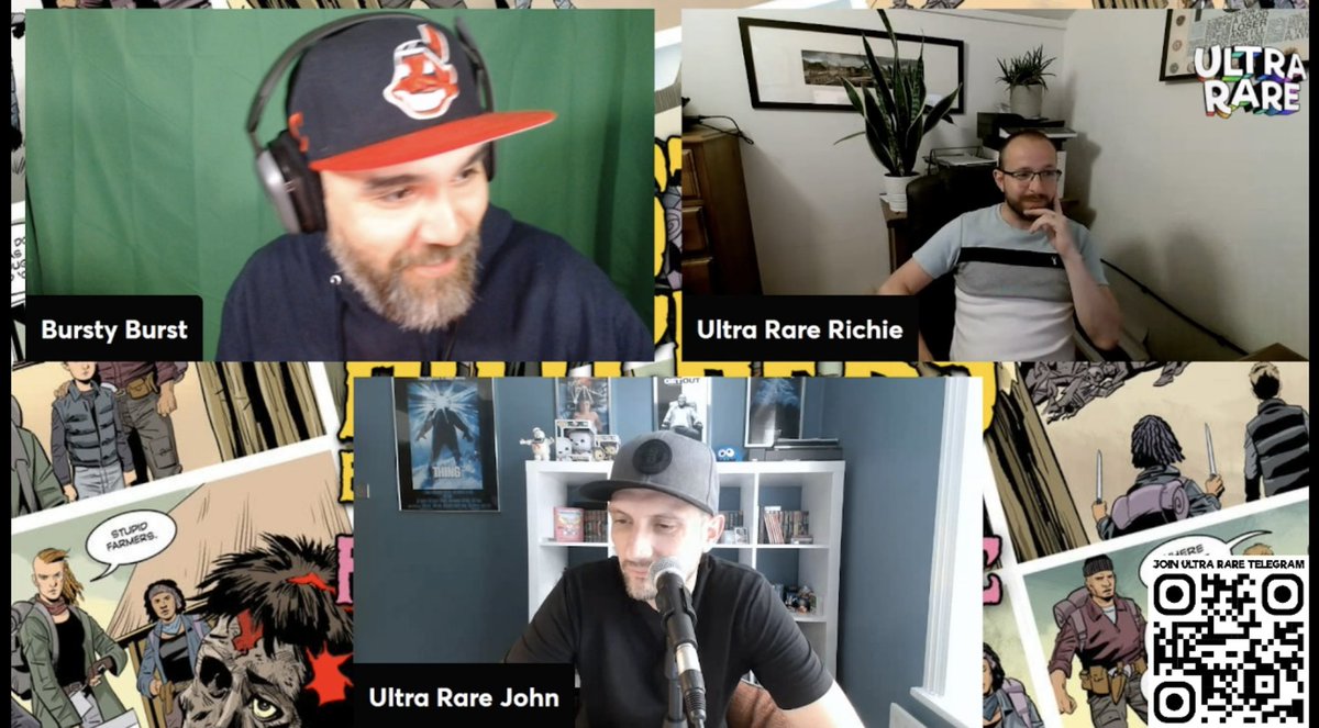 UltraRareUK's tweet photo. We are live with @Burst_Of_Energy 🤘

Join the Ultra Rare Hangouts: https://t.co/BECgP5tu15 👈

#NFTCommunity #NFTCollectors #UltraComix #Beasts2 https://t.co/zVUSC0zxoQ