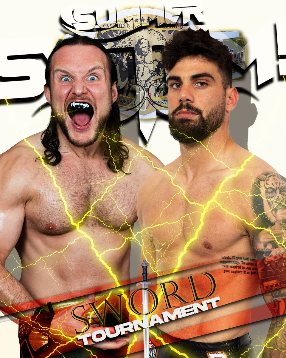 SIW_Wrestling_'s tweet photo. at #TuesdayNightSystem, the first Semifinal of the #SystemSwordTournament will take place.
Nico Inverardi @GoaLenders Against The Righetous Killer @JosephConners.
Which of the two athletes will pass the round and reach the Final? https://t.co/WeXMVoNczM
