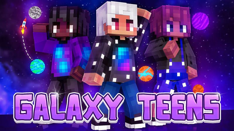 Do you also love space? Galaxy Teens is the way to show off your love for the universe. Choose between any of these fantastic galaxy skins and explore the universe!
minecraft.net/en-us/marketpl… #Minecraft #Marketplace #MincraftMarketplace