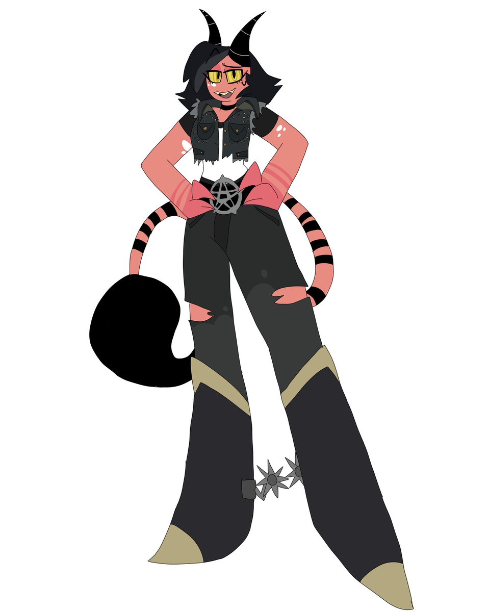 APegasus2's tweet photo. Redesigned Wrangle as well, Also, her and Striker are twins now, and I hc Striker as 29

#HelluvaBoss #HelluvaBossstriker #HelluvaBossOC https://t.co/bamVnpx2NM