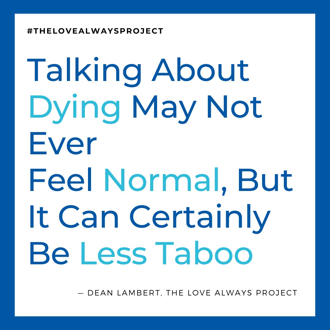 The_Love_Always's tweet image. Talking about death will always sting a little.

But it doesn’t have to be so icky.

Our Dean Lambert shares the importance of encouraging #funeralpreplanning as the ultimate act of love.

Check it out on #Membertalks! by #WSFDA: shorturl.at/djLS0

#thelovealwaysproject